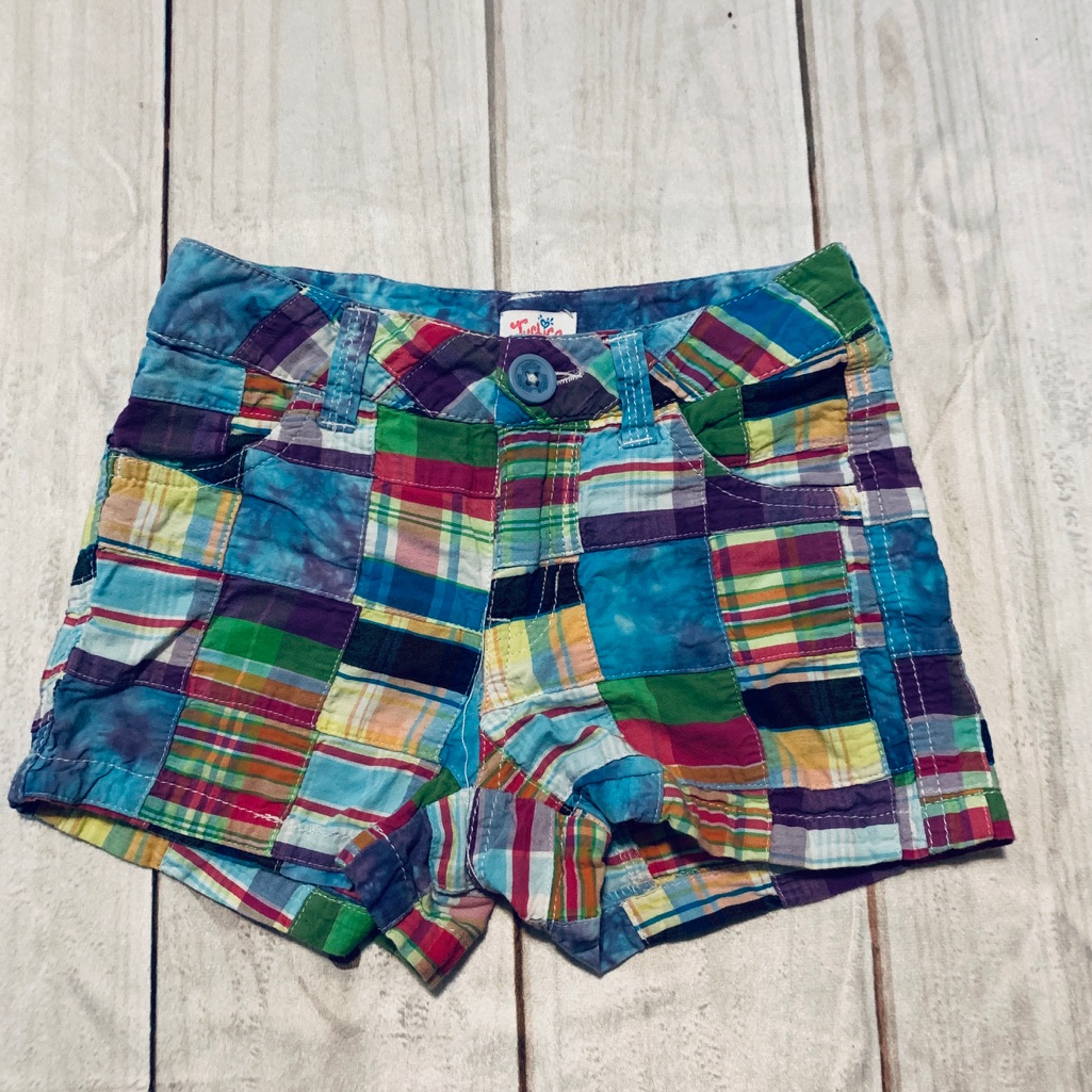 Patchwork Justice Shorts